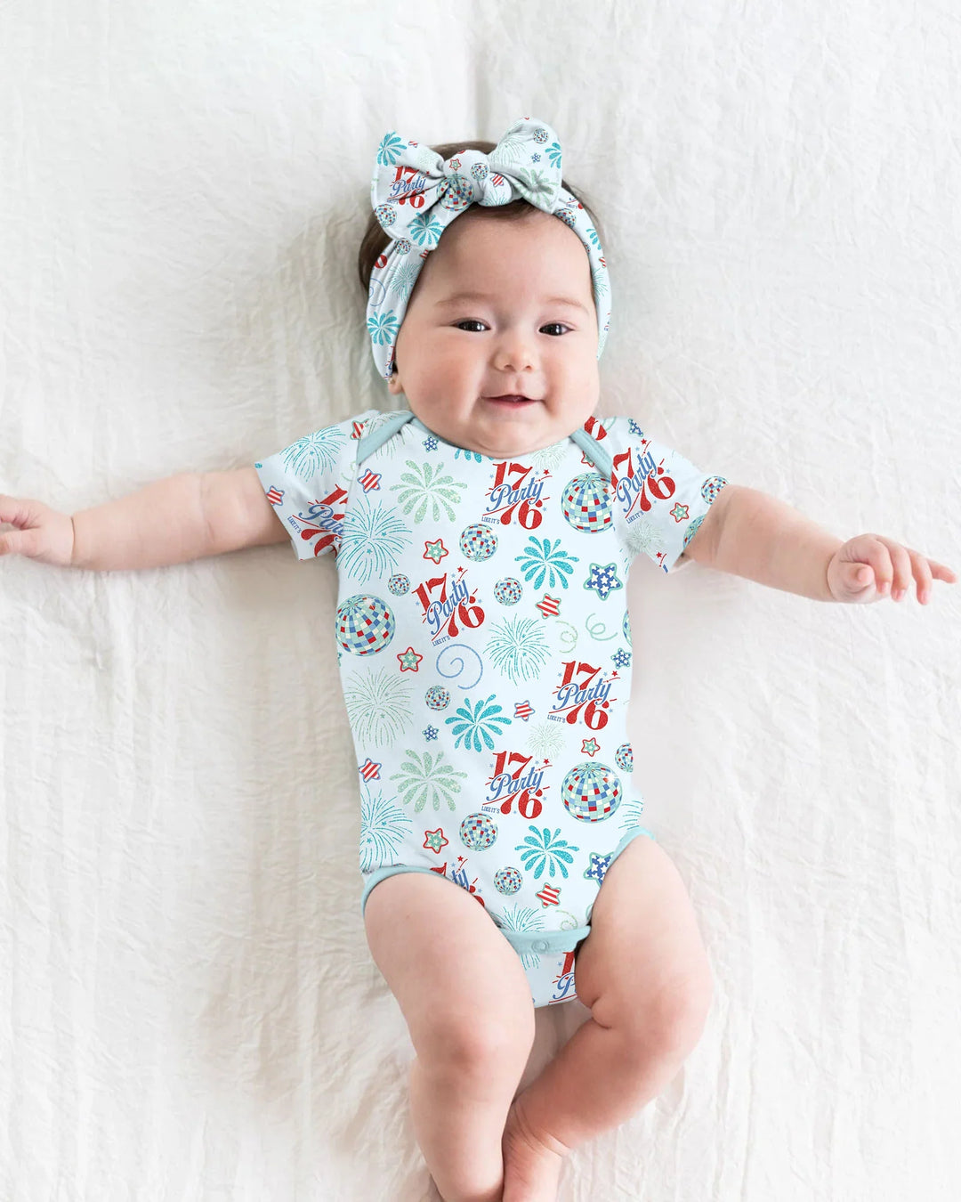 Land Of Free Family Matching Bamboo Bodysuit