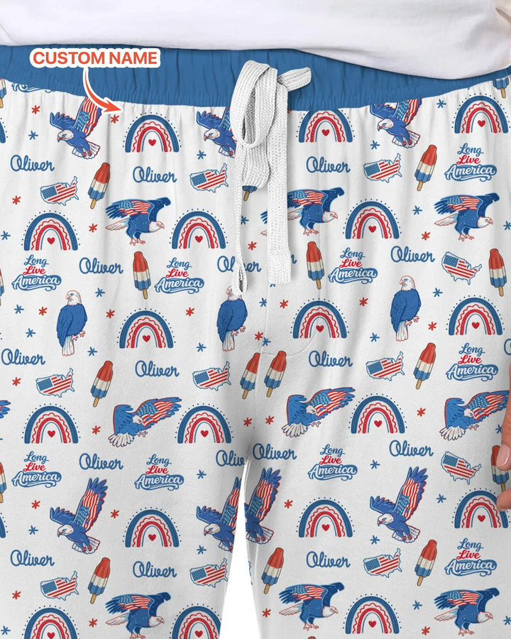 Long Live America Bamboo Men's Pajama Set