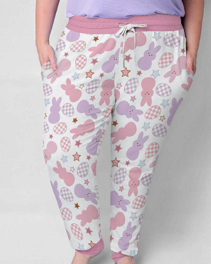 Easter Peep Bunnies Women Pajama Set
