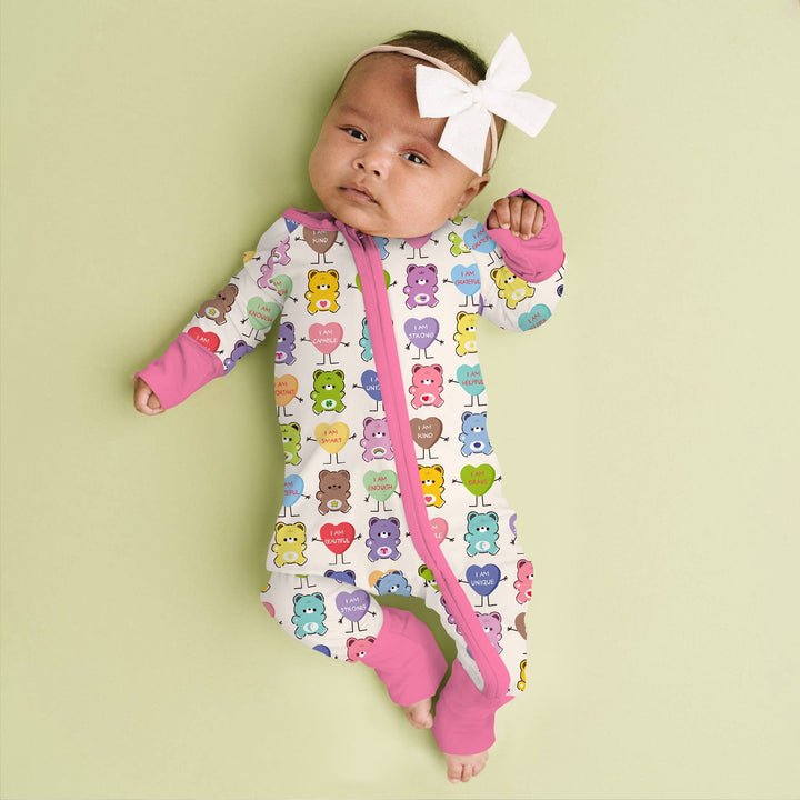 Rainbow Bears Affirmation Convertible Zippy