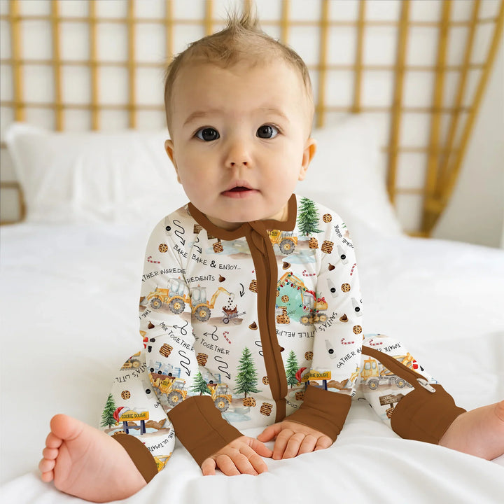 Gerippte Babykleidung mit individuellem Foto - Weich &amp; Skizzenhaft