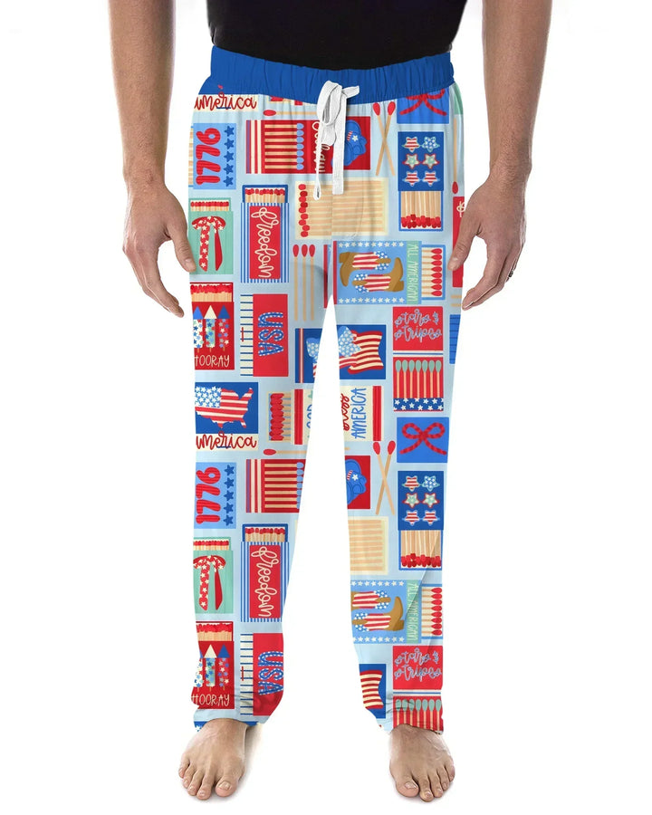 Vorlage Herren-Pyjama-Set