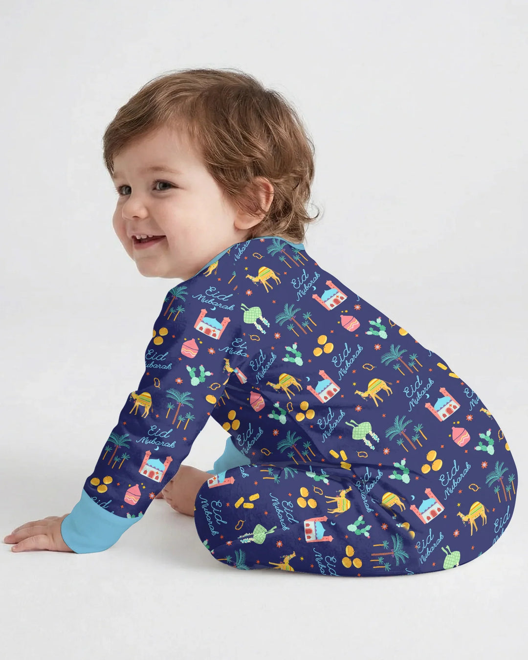 Eid Mubarak Matching Family Convertible Zippy