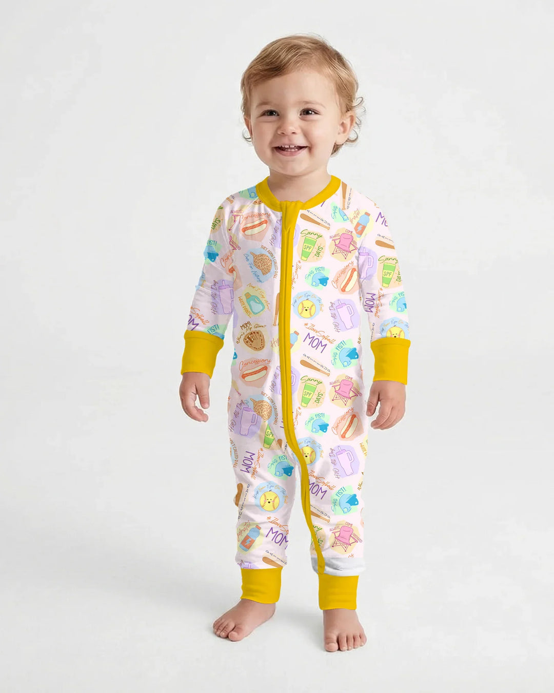 SoftBall Mom Saves The Days Bamboo Convertible Zippy
