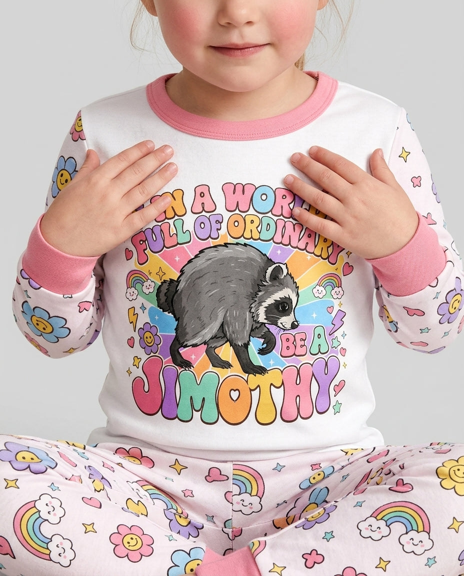 Be a Jimothy Bamboo Two Piece Long Sleeve Pajama Set