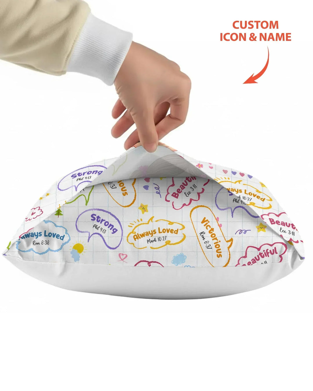 Personalized God Says I Am- Baby Girl Pillow Case