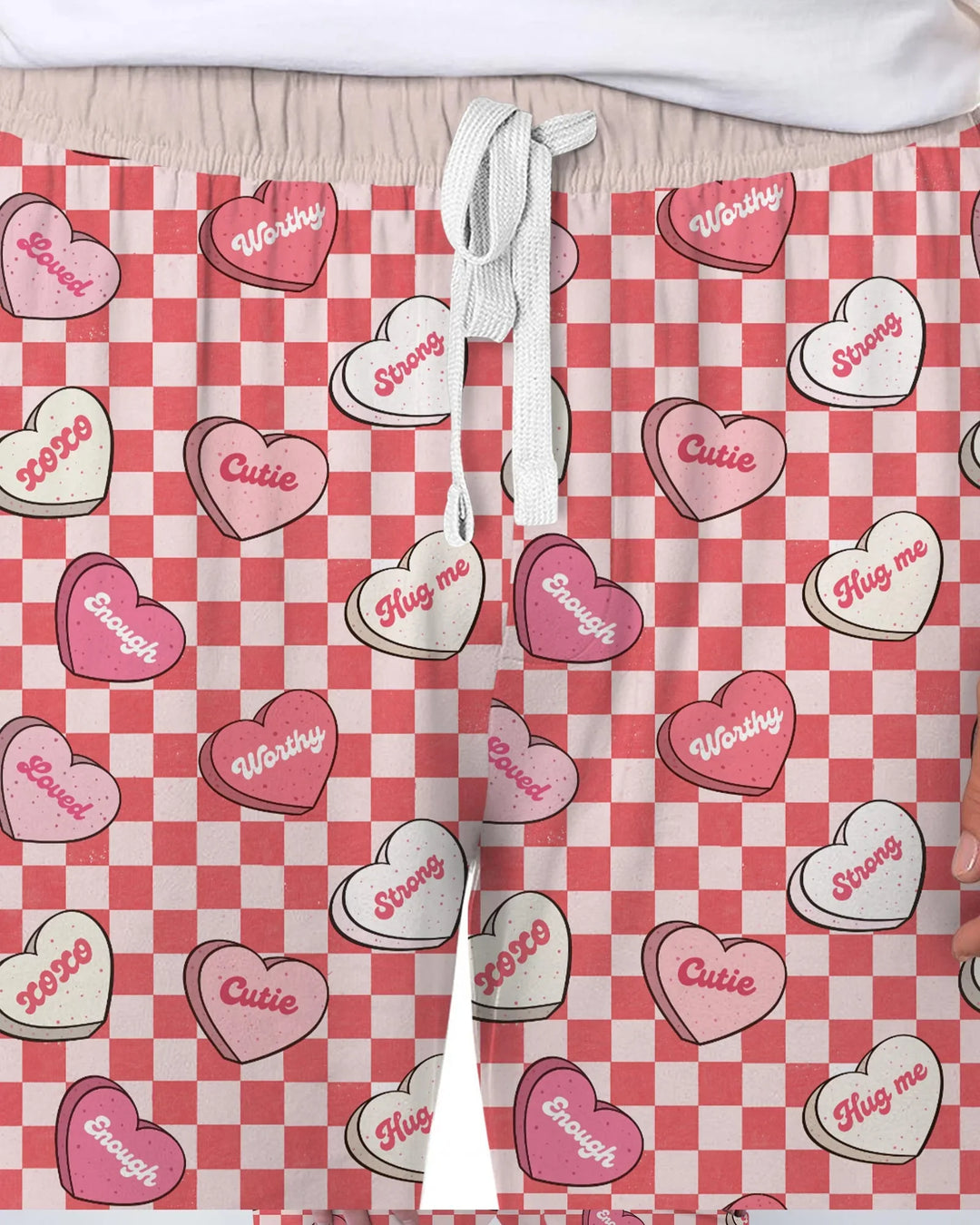 Valentine in Hearts Men's Pajama Set
