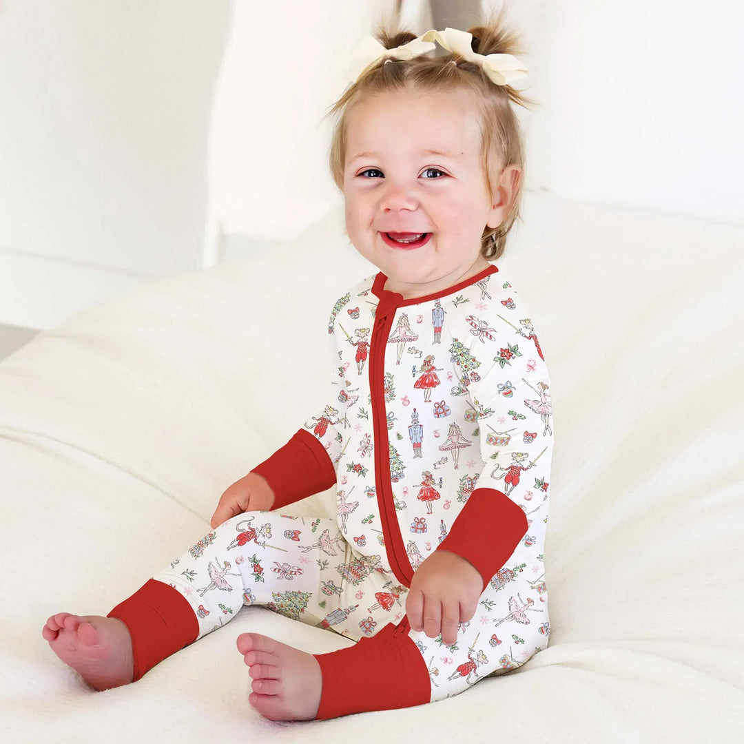 Sweet Nutcracker Holiday Matching Mom And Baby Convertible Zippy