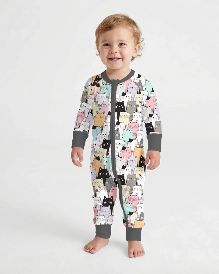 Gerippte Babykleidung mit individuellem Foto - Weich &amp; Skizzenhaft