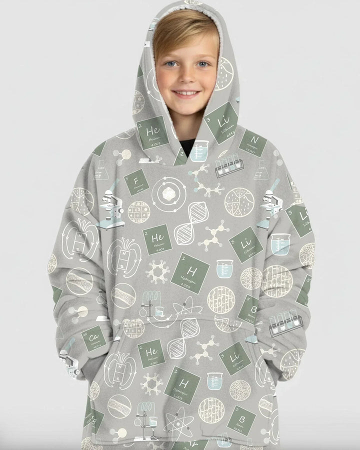 Plantilla de Sudadera Manta de Bambú Personalizada