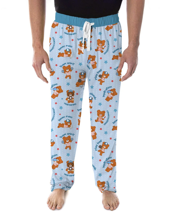 Born To Play Baseball Bamboo Men's Pajama Set