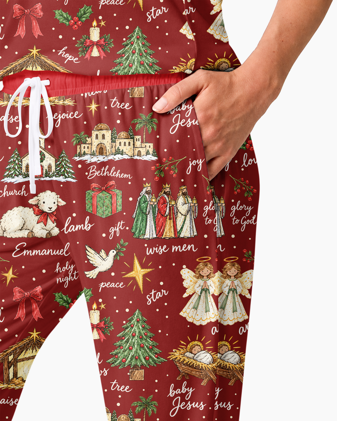 Tis The Season Family Matching Bamboo Women Pajama Set