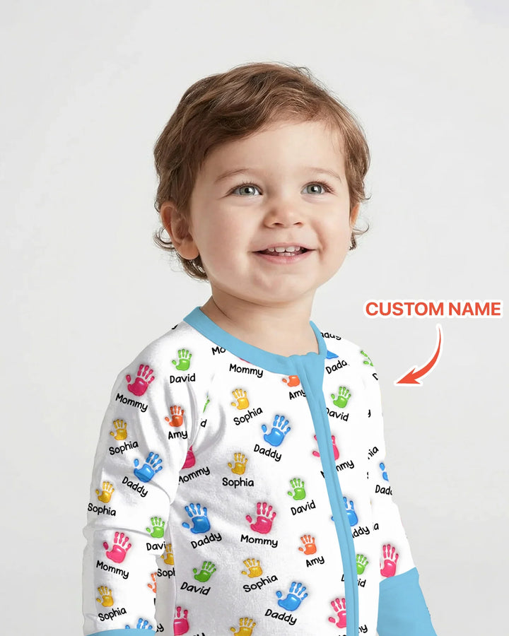 Gerippte Babykleidung mit individuellem Foto - Weich &amp; Skizzenhaft