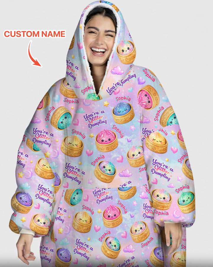 Plantilla de Sudadera Manta de Bambú Personalizada