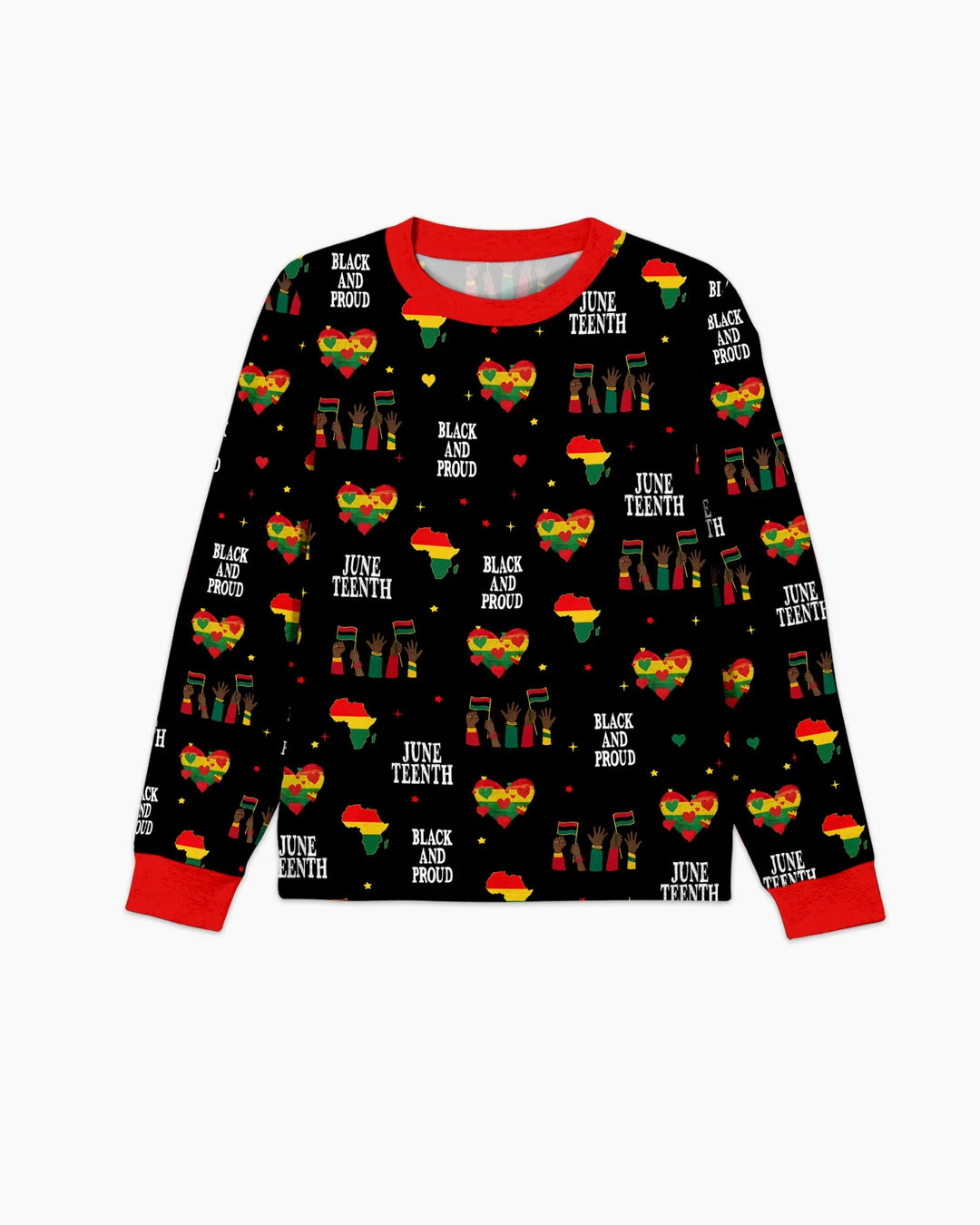 Juneteenth Black and Proud Bamboo Men's Pajama Set