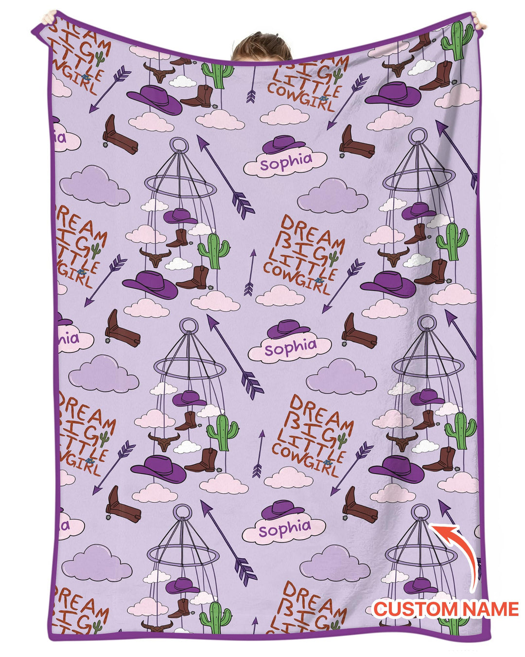 Plantilla Manta de Bambú Personalizada