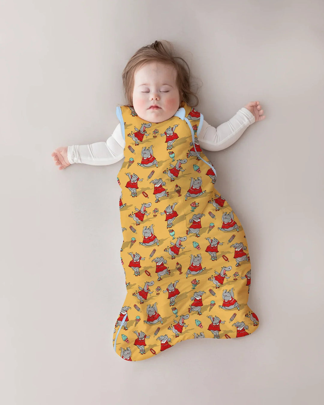 Dancing Hippo Treats Bamboo Sleep Bag