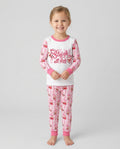 Sleigh All Day Santa Claus  Bamboo Two Piece Long Sleeve Pajama Set