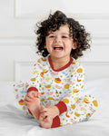 Shanah Tovah Family Matching Bamboo Two Piece Long Sleeve Pajama Set