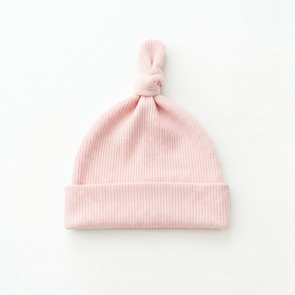 Ribbed Bamboo Knotted Hat