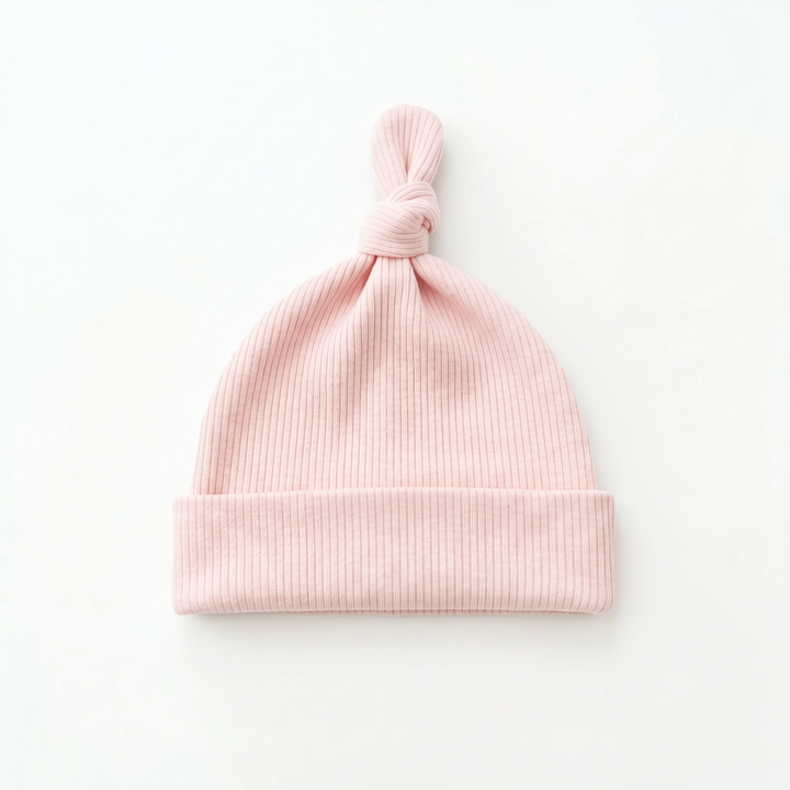 Ribbed Bamboo Knotted Hat