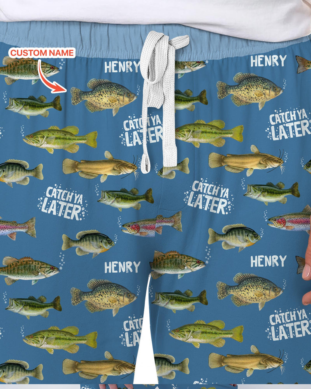 Catch Ya Later Matching Daddy & Me Men's Pajama Set