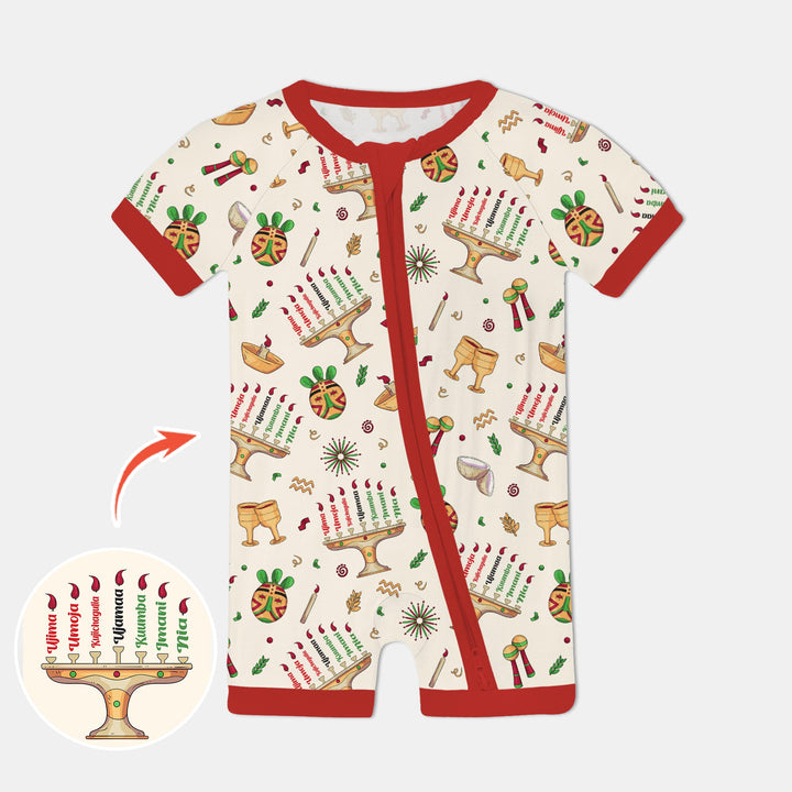 Happy Kwanzaa Shorty Zippy