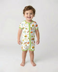 Ramadan Mubarak Matching Family Bamboo Shorty Zippy