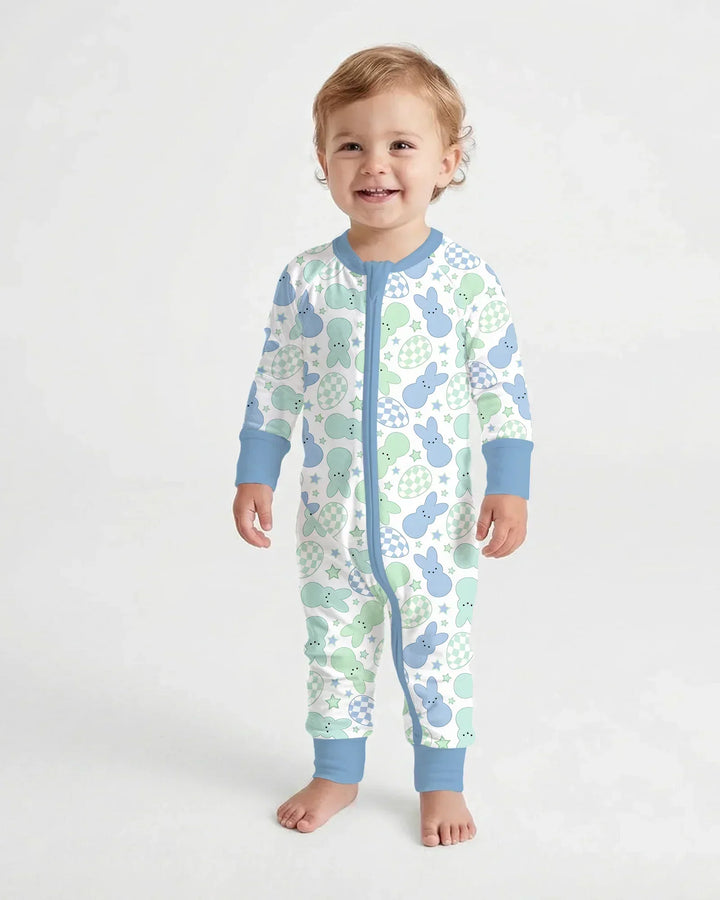 Gerippte Babykleidung mit individuellem Foto - Weich &amp; Skizzenhaft