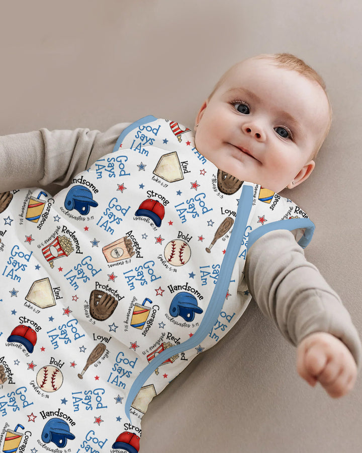 Christian Baseball Sleep Bag