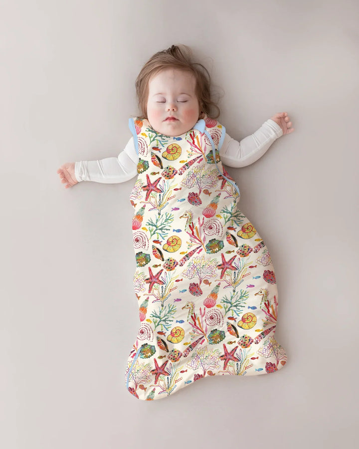 Tropical Reef Whimsy  Bamboo Sleep Bag