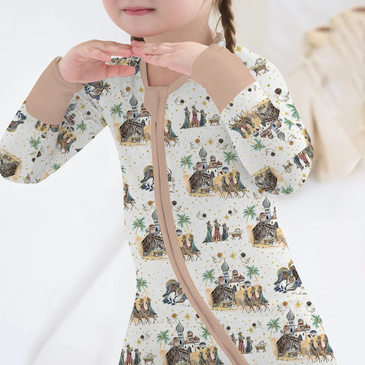 Nativity Christmas Family Matching Family Convertible Zippy