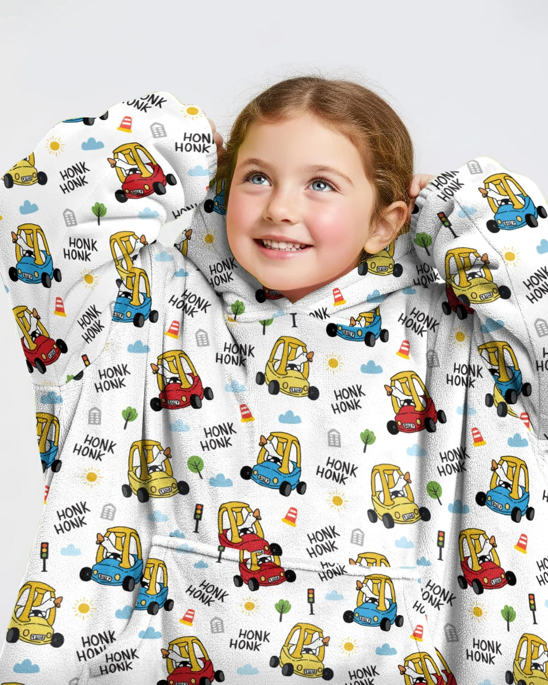 Honk Honk Silly Goose Wearable Bamboo Blanket Hoodie