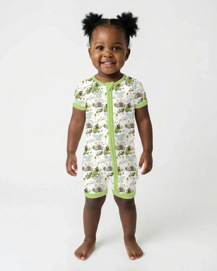 Matthew 28:1–8 He Is Risen Bamboo Shorty Zippy