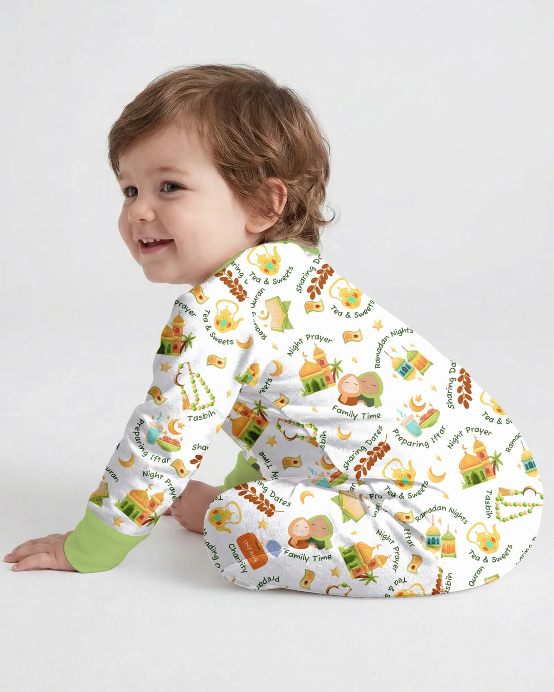 Ramadan Mubarak Matching Family Convertible Zippy