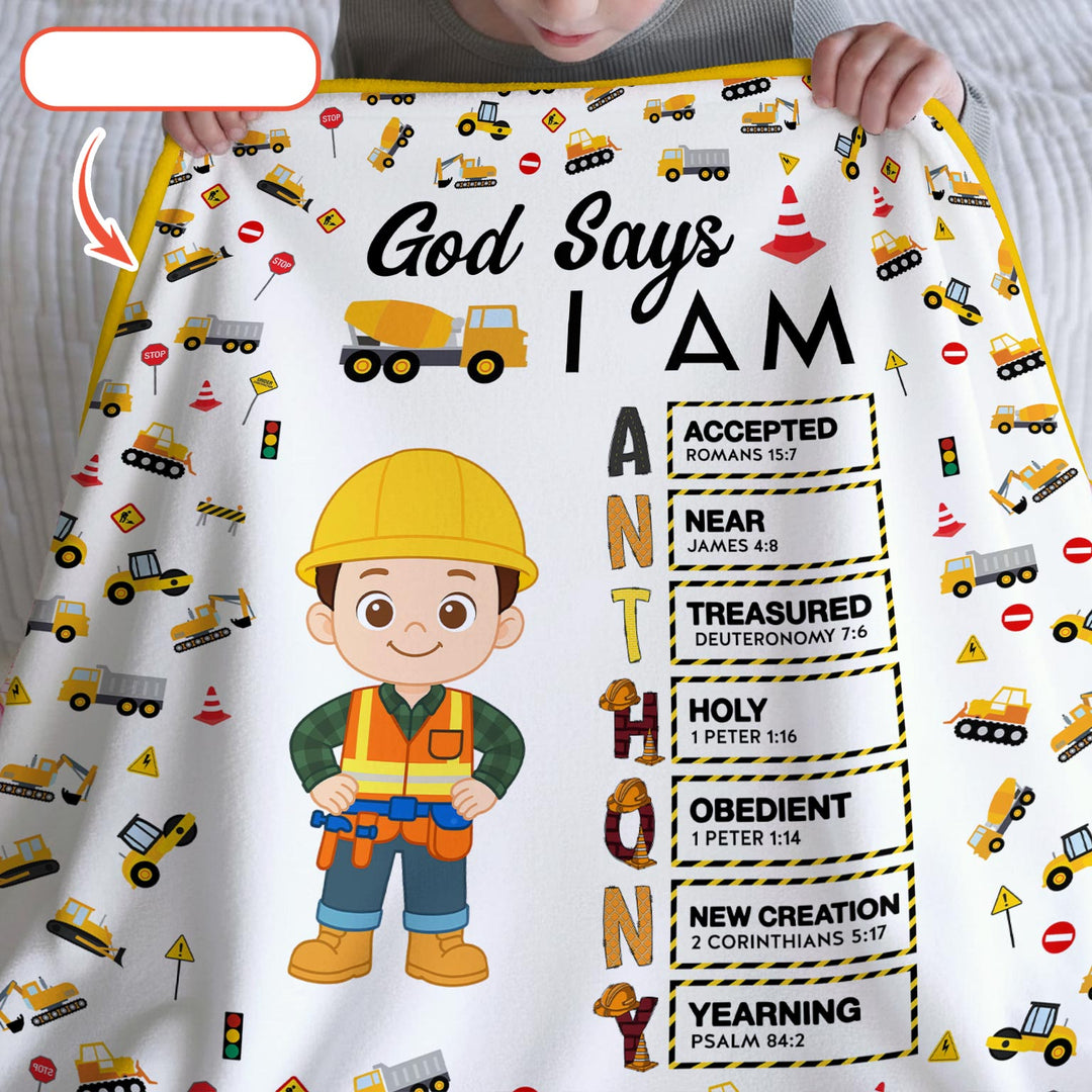 Vorlage für individuelle Kleinkinddecke