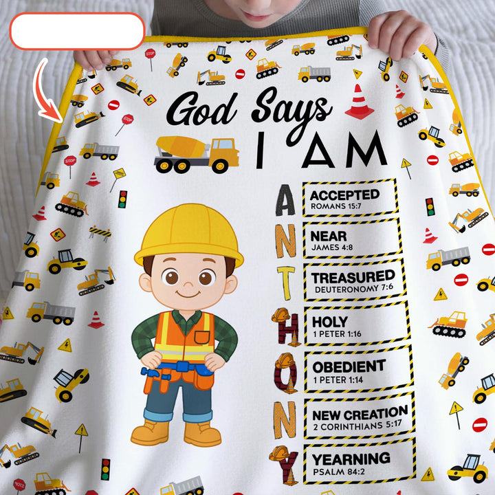 Vorlage für individuelle Kleinkinddecke