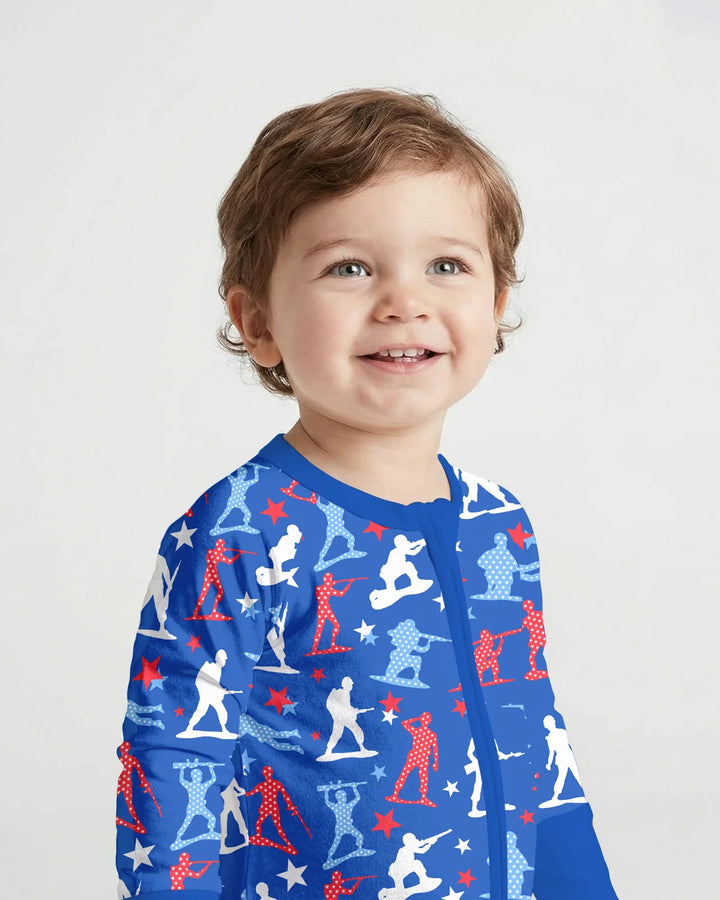 Army Toys 4th of July Bamboo Convertible Zippy