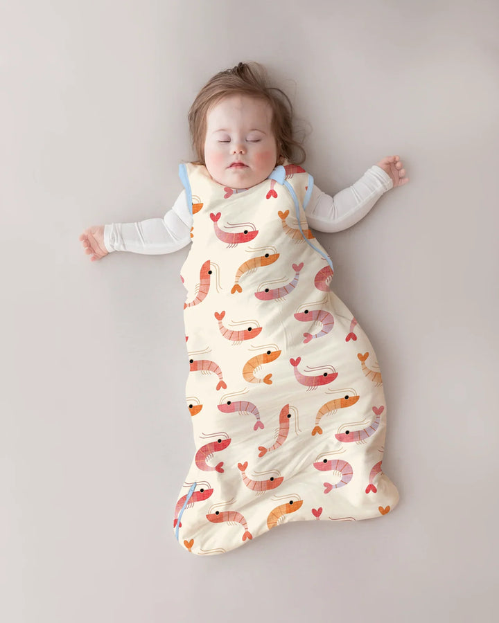 Sweet Shrimp Parade Bamboo Sleep Bag