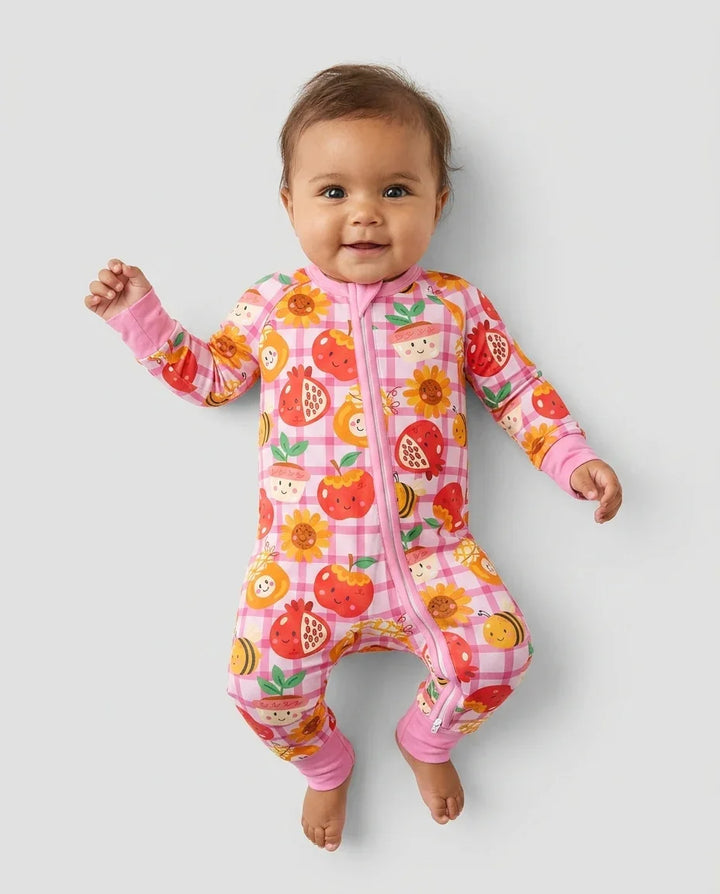 Gerippte Babykleidung mit individuellem Foto - Weich &amp; Skizzenhaft