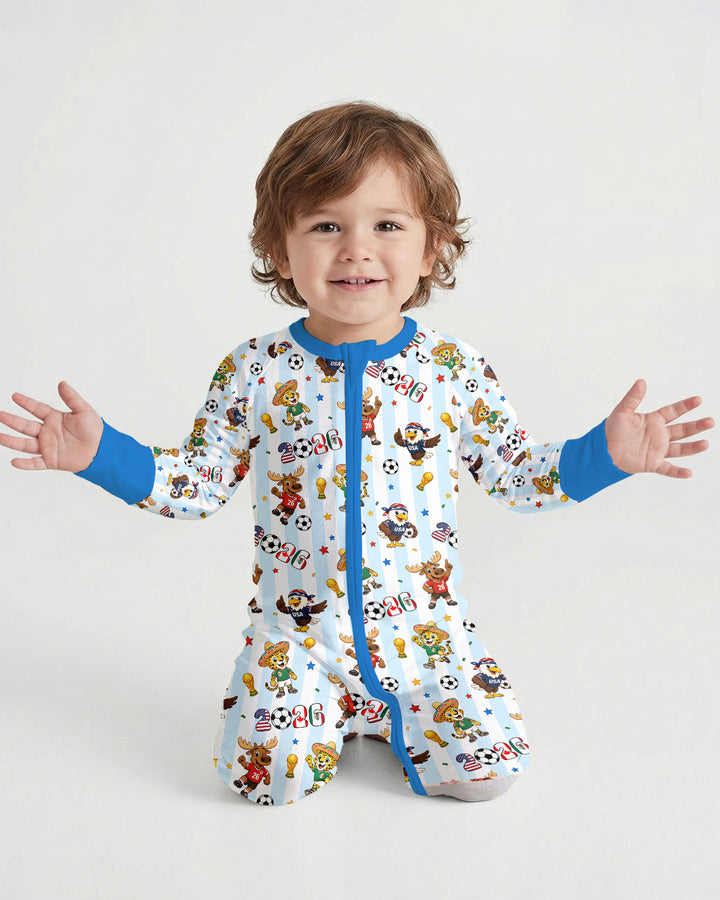 Gerippte Babykleidung mit individuellem Foto - Weich &amp; Skizzenhaft