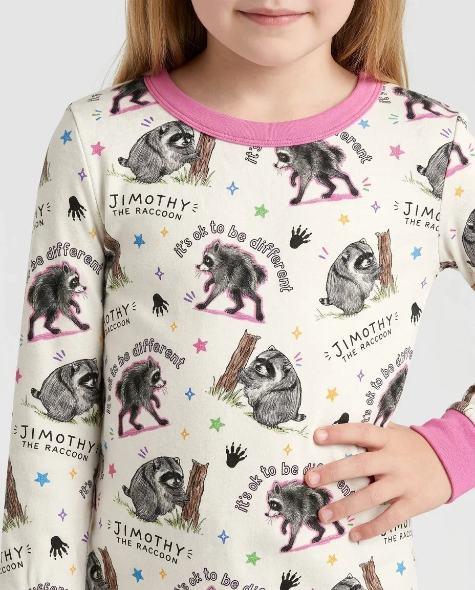 It's Okay to be Jimothy Bamboo Two Piece Long Sleeve Pajama Set