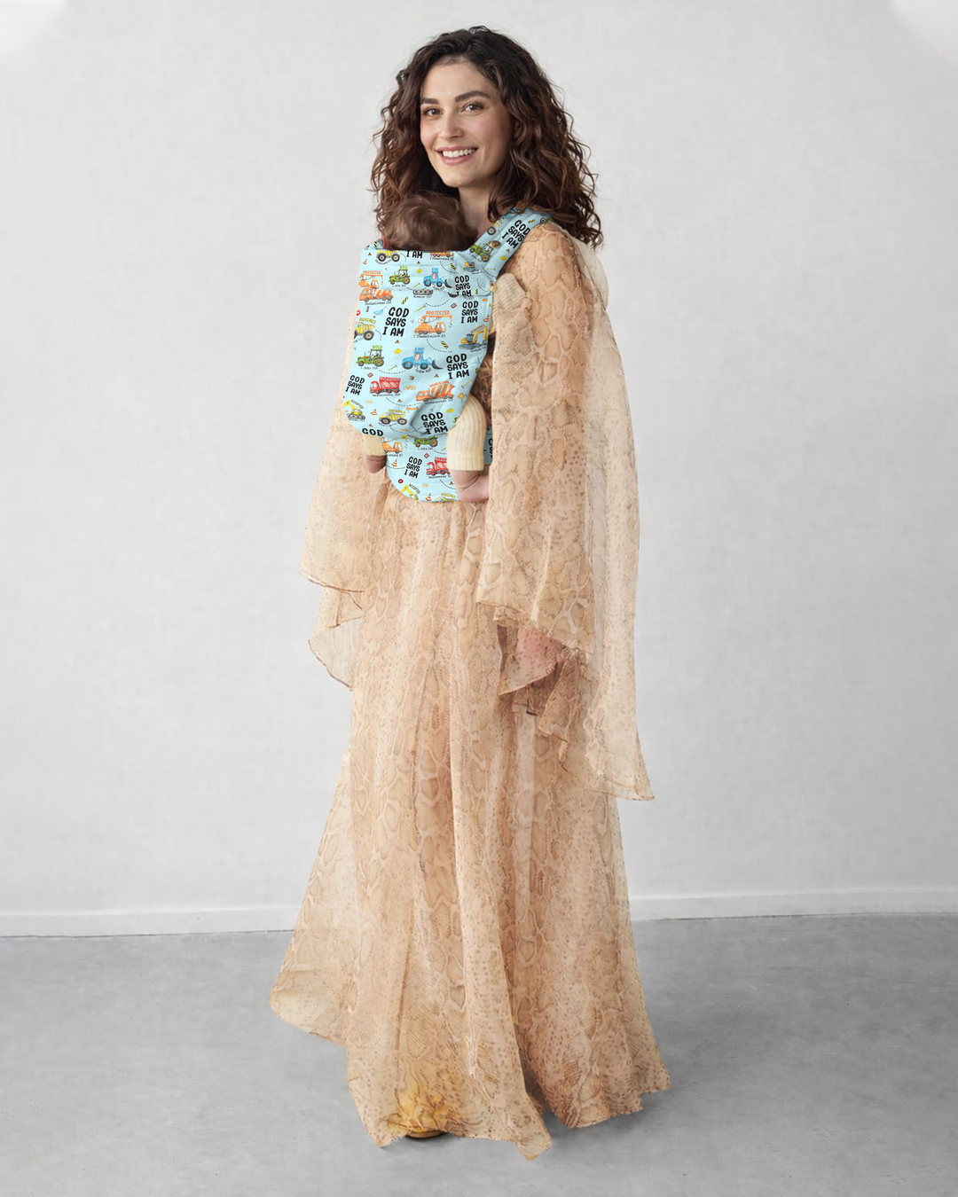 God Says I Am Construction Baby Carrier