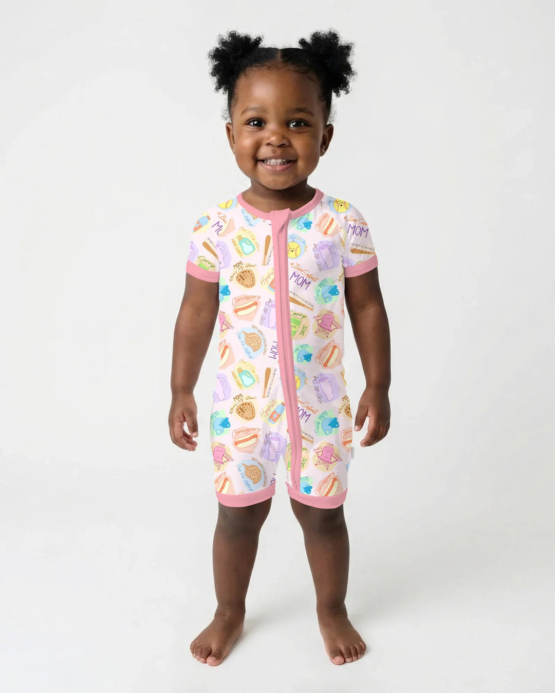 SoftBall Mom Saves The Days Bamboo Shorty Zippy