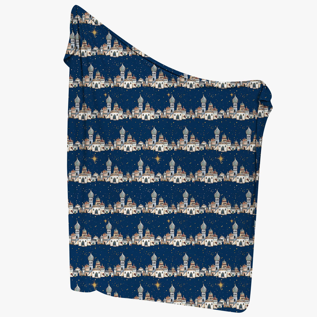 O Little Town of Bethlehem Swaddle Blanket