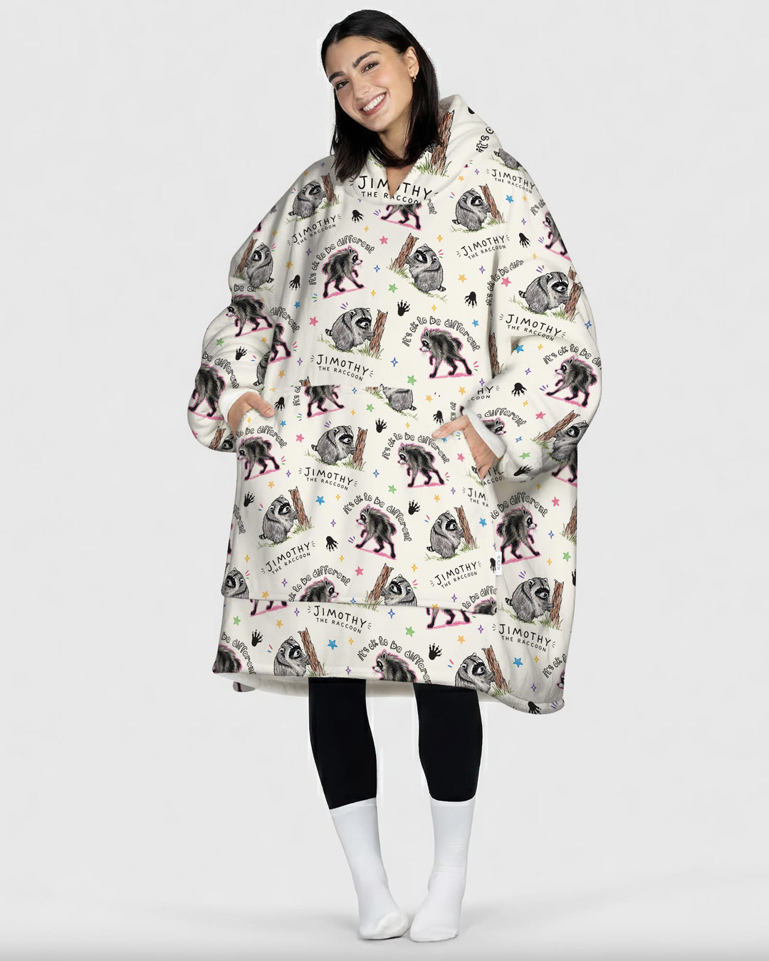 It's Okay to be Jimothy Bamboo Blanket Hoodie