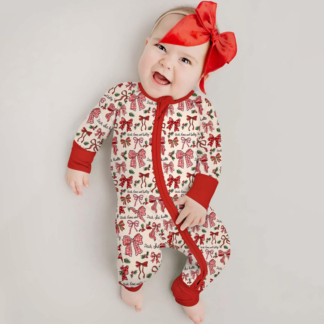 Coquette Christmas Bows Convertible Zippy