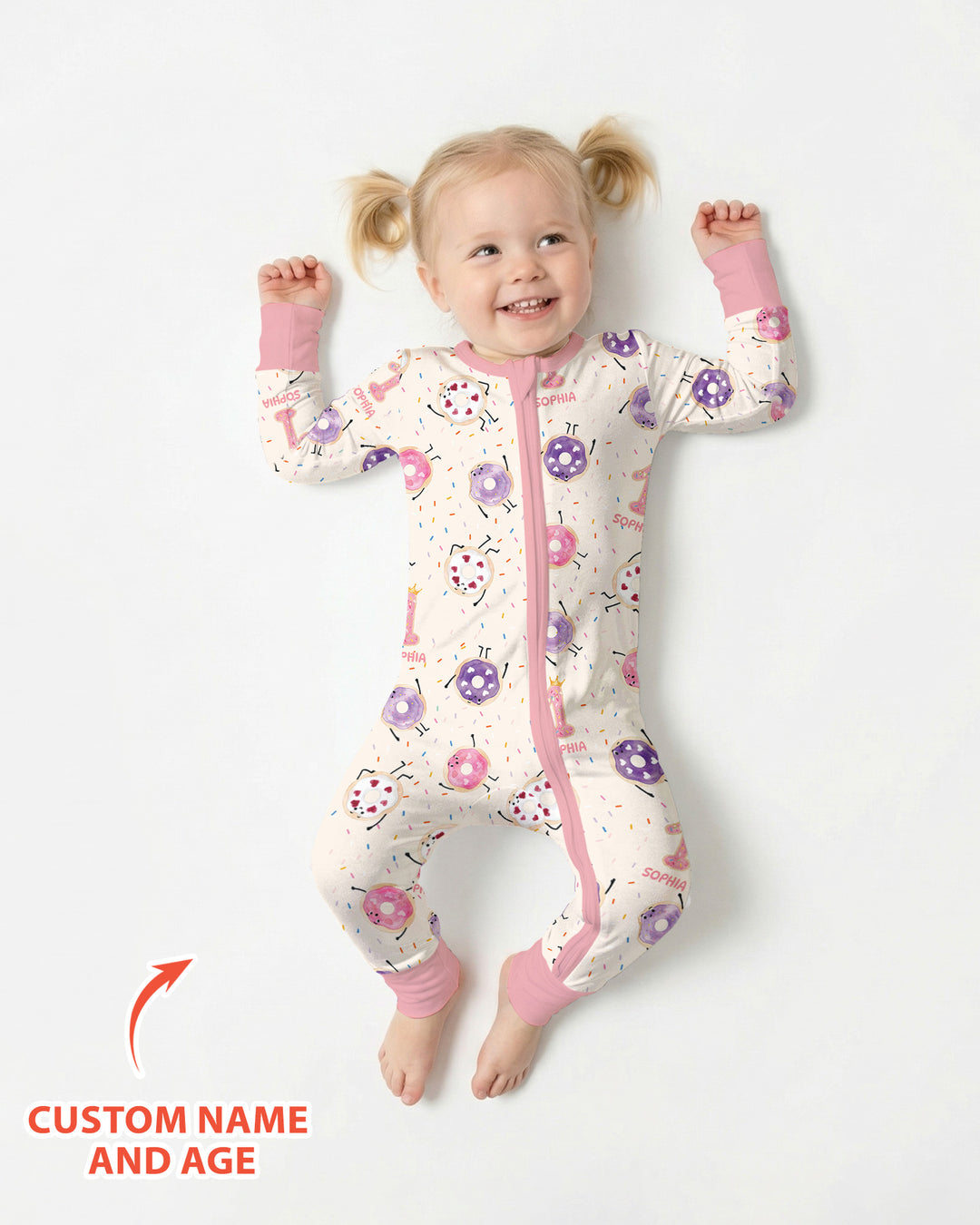 Gerippte Babykleidung mit individuellem Foto - Weich &amp; Skizzenhaft