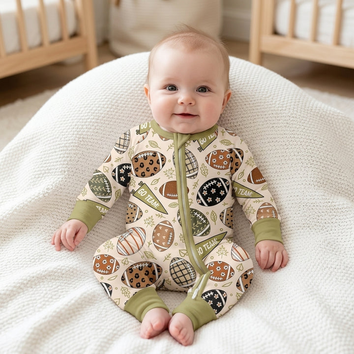 Football Fall Bamboo Convertible Zippy