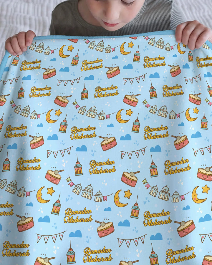 Ramadan Mubarak Blanket